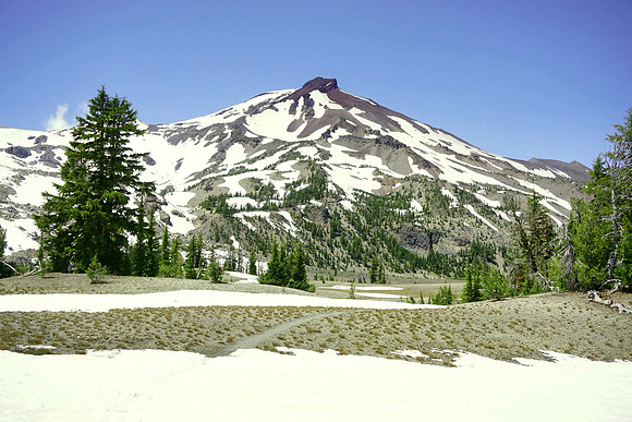 Snowy South Sister