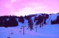 End of another fun, Winter's day at Mt Bachelor!