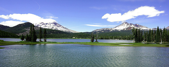 Double the thrill at Sparks Lake