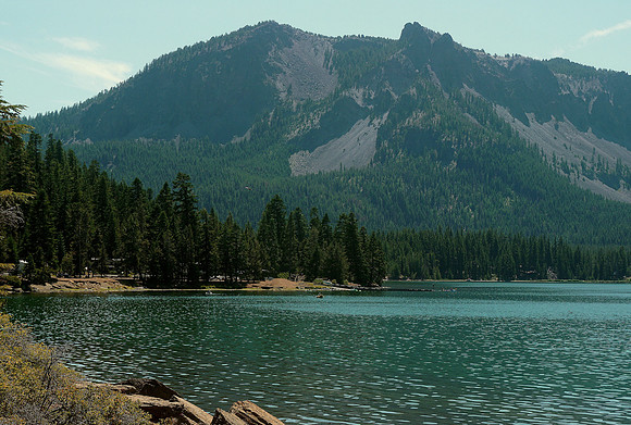 Impressive view at Paulina Lake