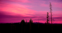 Sunset from Cascade Scenic Hwy